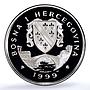 Bosnia Herzegovina 14 euros Tree of Stability KM-114 PR 69 PCGS silver coin 1999