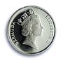 Bermuda 25 cents Elizabeth II KM-47a Tropical Bird PR 69 PCGS silver coin 1995