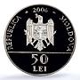 Moldova 50 lei Alexandru Donici KM-34 Literature PR 69 PCGS silver coin 2006