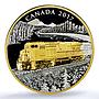 Canada 20 dollars GE ES44AC Locomotive KM-2436 Train PR 69 PCGS silver coin 2017