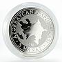 Azerbaijan 5 manat 135th anniversary National Press silver coin 2010