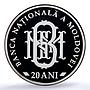Moldova 100 lei National Bank KM-62 Anniversary PR 70 PCGS silver coin 2011