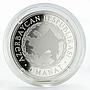 Azerbaijan 5 manat 85th anniversary of Nakchivan silver coin 2009