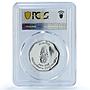 Thailand 300 baht King Rama IX Rajamangala Y#214 PR 69 PCGS silver coin 1988