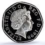 Great Britain 50 pence EU European Union KM-992a S-H9 PR68 PCGS silver coin 1998