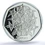 Great Britain 50 pence EU European Union KM-992a S-H9 PR68 PCGS silver coin 1998