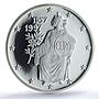 Andorra 10 diners Treaty of Rome EU Conference Woman PR69 PCGS silver coin 1997