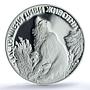 Bulgaria 25 leva Endangered Wildlife Bears Forest PR66 PCGS silver coin 1989