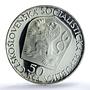 Czechoslovakia 50 korun Revolutionary Vladimir Lenin PR67 PCGS silver coin 1970 