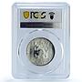 Czechoslovakia 50 korun Centennial Birth S.K. Neumann PR68 PCGS silver coin 1975