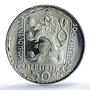 Czechoslovakia 50 korun Centennial Birth S.K. Neumann PR68 PCGS silver coin 1975