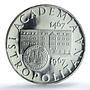 Czechoslovakia 10 korun Bratislava University House PR68 PCGS silver coin 1967
