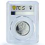 Czechoslovakia 20 korun Poet Andrej Sladkovic Poetry PR68 PCGS silver coin 1972