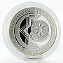Azerbaijan 5 manat Contract of Century 20 years silver coin 2016