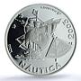 Portugal 10 euro Ship Clipper Nautica Navigator Seafaring PR69 PCGS Ag coin 2003