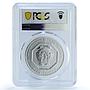 Ukraine 1 hryvnia Faith series Archangel Michael MS70 PCGS silver coin 2017