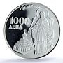 Bulgaria 1000 leva St John of Rila Monastery PR66 PCGS silver coin 1996
