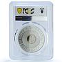 Hungary 3000 forint Hologram Inventor Gabor Denes MS70 PCGS silver coin 2000
