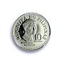Philippines 10 sentimos Poet Francisco Baltasar PR70 PCGS CuNi coin 1975