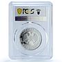 Russia 1 ruble Red Book Himalayan Black Bear PR69 PCGS silver coin 1994