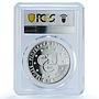 Bulgaria 1000 leva Rozhen Astronomical Observatory PR68 PCGS silver coin 1995