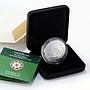 Azerbaijan 5 manat European Games in Baku Wrestling silver coin 2015