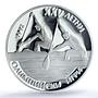 Bulgaria 25 leva Summer Olympic Games Rowers Boat PR68 PCGS silver coin 1989