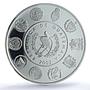 Guatemala 1 quetzal Maya Canoe Boat Indian Fisher PR70 PCGS silver coin 2002