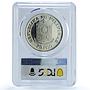Philippines 25 piso 25th Anniversary of Central Bank MS66 PCGS silver coin 1974