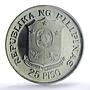 Philippines 25 piso 25th Anniversary of Central Bank MS66 PCGS silver coin 1974