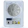 Portugal 10 euro Ship Clipper Nautica Navigator Seafaring MS67 PCGS Ag coin 2003