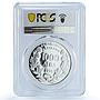 Bulgaria 1000 leva Sailing Ship Kaliakra PR67 PCGS proof silver coin 1996
