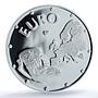 Bulgaria 10000 leva Euro Rhyton Rider of Madara PR69 PCGS silver coin 1998