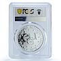 Bulgaria 500 leva European Community St.Theodor Stratilat PR67 PCGS silver 1993