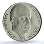 Czechoslovakia 100 korun President Antonin Zapotocky PR69 PCGS silver coin 1984
