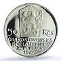 Czechoslovakia 50 korun Bratislava Landscapes PR68 PCGS silver coin 1986