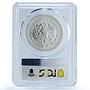 Mexico 1 onza Libertad Angel of Independence MS66 PCGS silver coin 1992