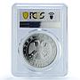 Russia 3 rubles St Sergius Lavra Church Architecture PR69 PCGS silver coin 2015