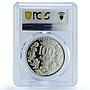 Bulgaria 100 leva The Radetsky Steam Liner Ship PR64 PCGS silver coin 1992