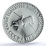 Bulgaria 10 leva Cosmonaut Flight Space Satellite PR64 PCGS silver coin 1979