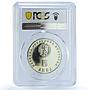 Bulgaria 5 leva Art Historian Lyudmila Zhivkova PR66 PCGS CuNi coin 1982