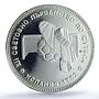 Bulgaria 10 leva Football World Cup in Spain Sombrero PR66 PCGS Ag coin 1982