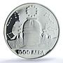 Bulgaria 1000 leva Rozhen Astronomical Observatory PR66 PCGS silver coin 1995