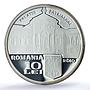 Romania 10 lei Romanian Orthodox Justinian Marina PR69 PCGS silver coin 2010