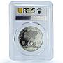 Ukraine 5 hryvnias Red Viburnum Song Glorious Ukraine PR70 PCGS CuNi coin 2022