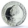 Bulgaria 50 leva 1300th Anniversary of Republic PR68 PCGS silver coin 1981