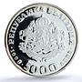 Bulgaria 5000 leva Association with European Union PR67 PCGS silver coin 1998