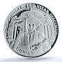 Bulgaria 10 leva Higher Education University Building PR68 PCGS silver coin 2001