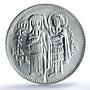 Bulgaria 50 leva Tsar Ivan Assen II Church Architecture PR66 PCGS Ag coin 1981