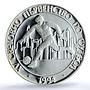 Bulgaria 100 leva Football World Cup in USA Player PR68 PCGS silver coin 1993